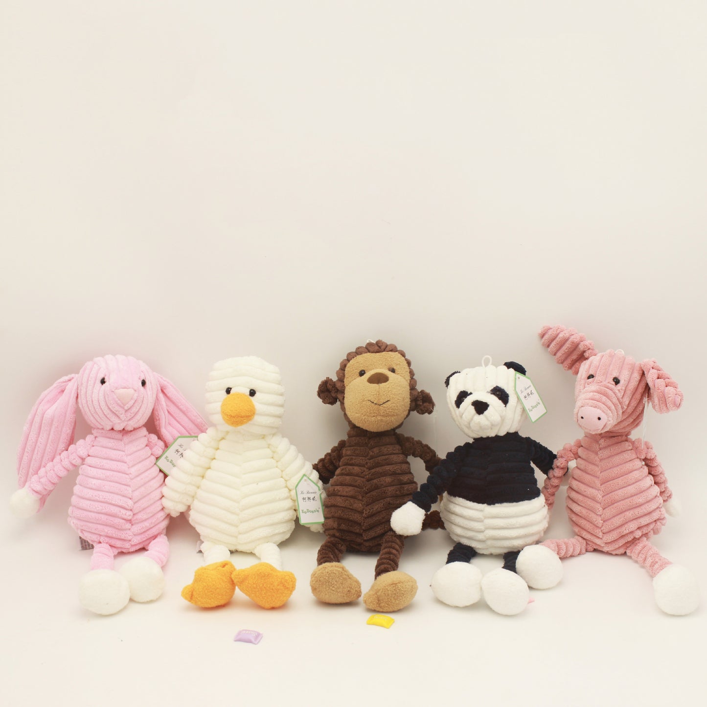 Striped Animal Plush Toy - Creative Stuffed Doll